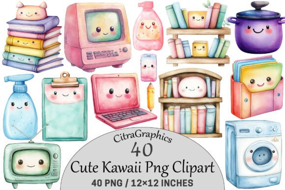 Download Cute Kawaii Clipart. - Cute kawaii clipart Collection