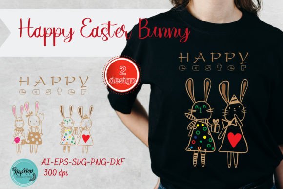 Download Happy Easter Bunny SVG. - Premium Resources