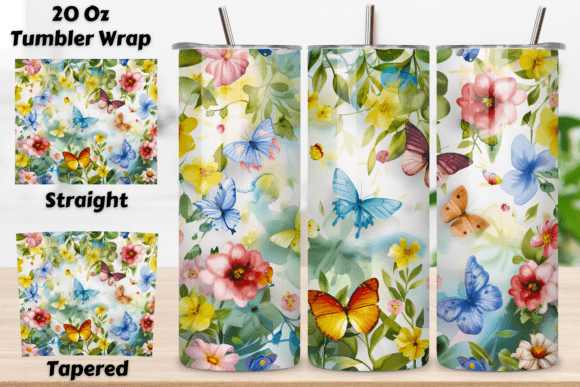 Download Seamless Butterfly Fantasy Spring Tumble - Fantasy spring Collection