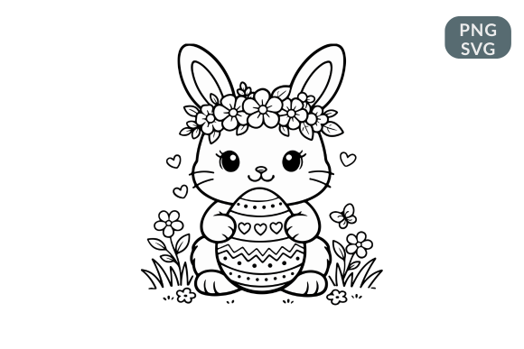 Download Easter Bunny SVG &amp; PNG - Easter bunny svg Collection