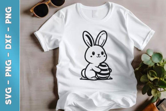 Download Cartoon Easter Bunny SVG Clipart 04 - Premium Bundle