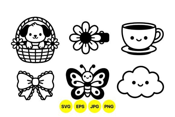 Download Cute Kawaii Clipart Collection - Cute kawaii clipart Collection