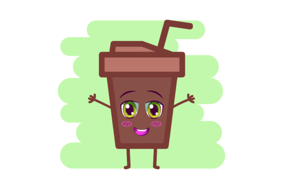 Download Coffee Love Cute Kawaii Clipart - Cute kawaii clipart Collection